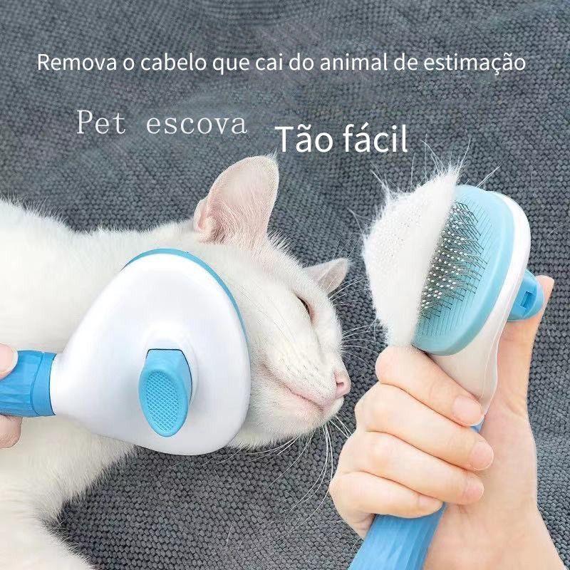 Escova rasqueadeira removedora de pelos para Cães e Gatos - Standard 67