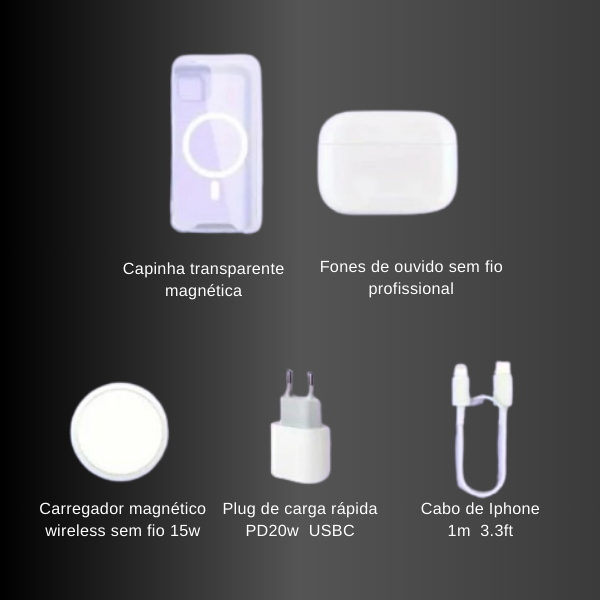 Kit de Acessórios para Iphone