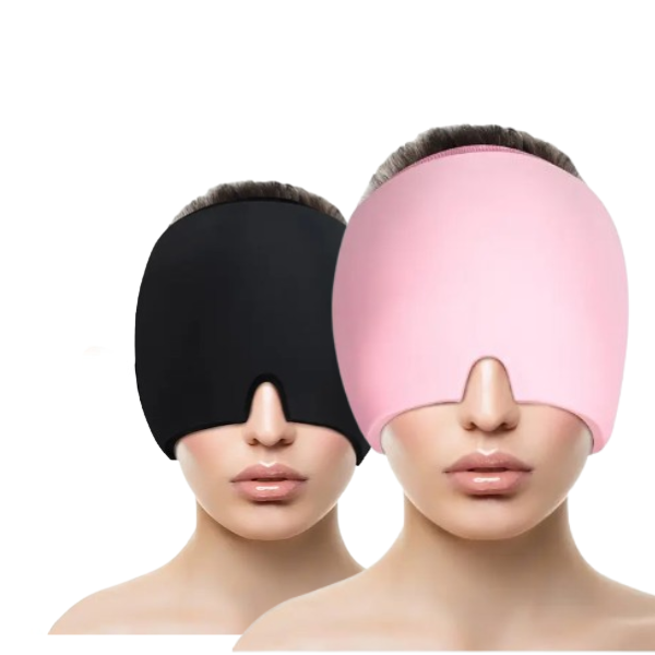 Touca terapeutica aliviadora de enxaqueca e stress (Wrap Pack)