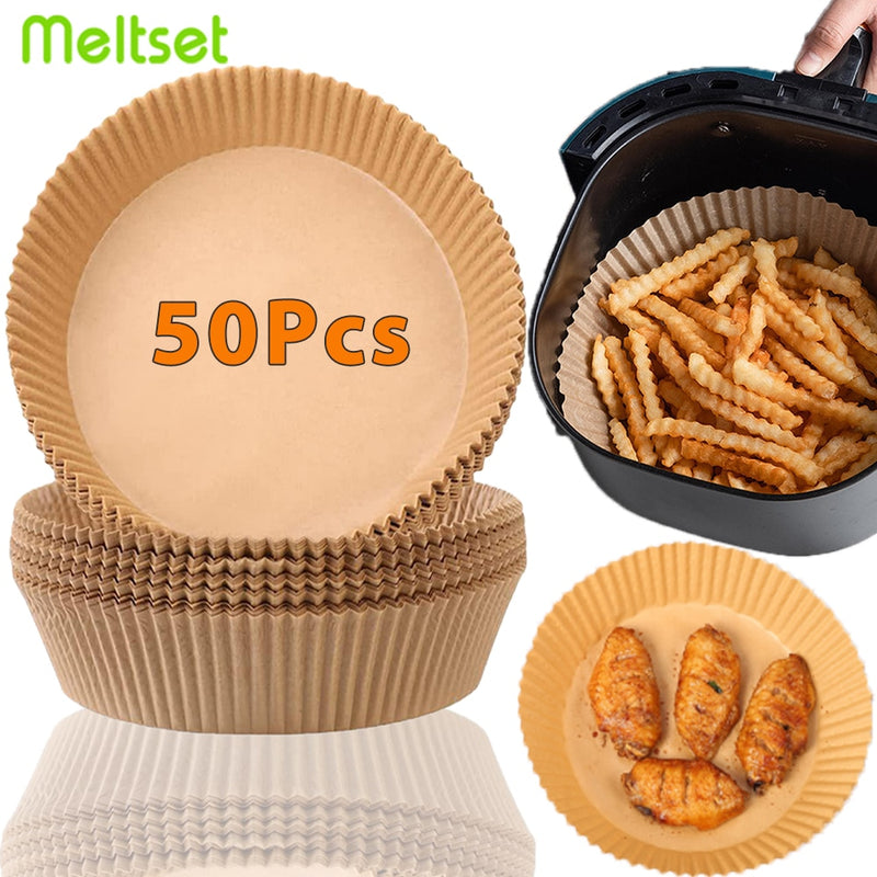 Papel descartável para fritadeira elétrica air fryer