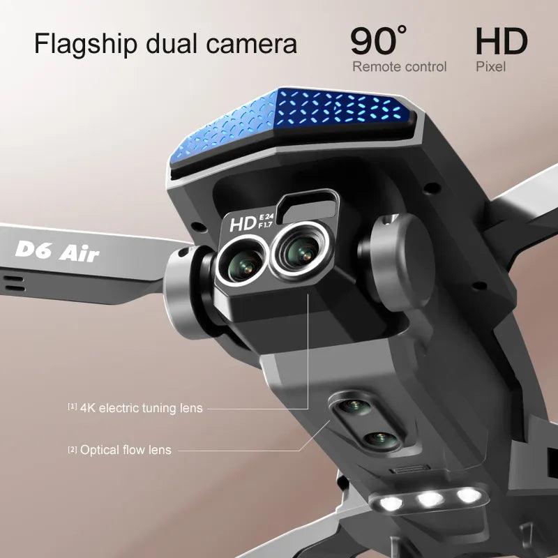 Mini Drone D6 Profissional com camêra 8K HD - Standard 67