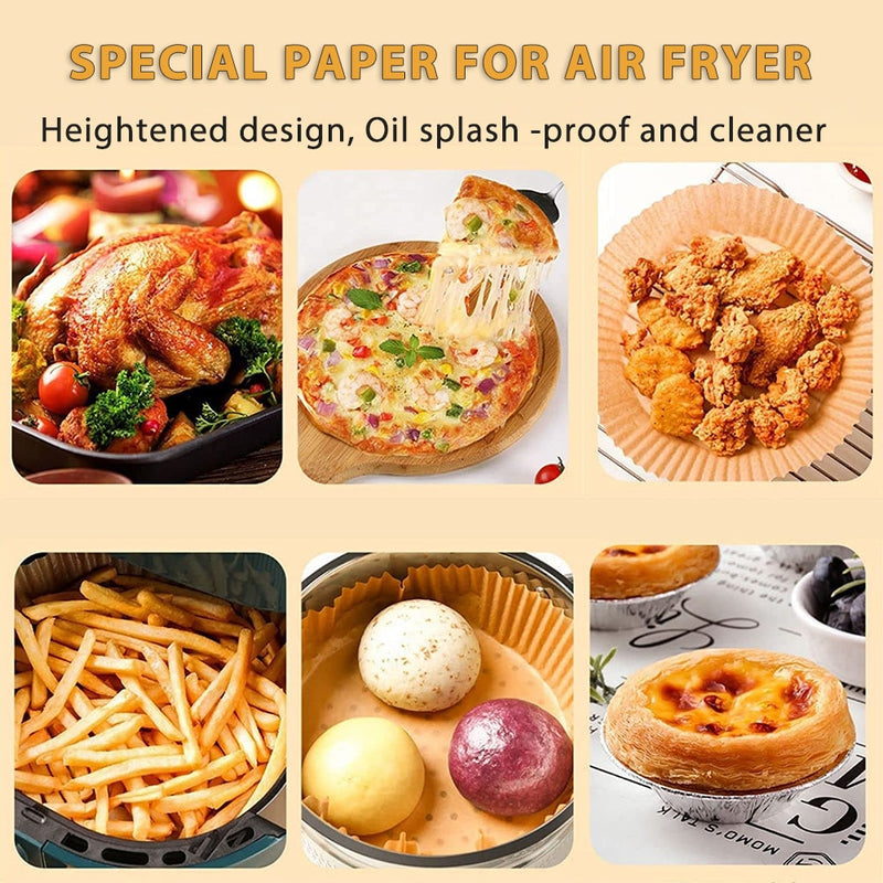 Papel descartável para fritadeira elétrica air fryer