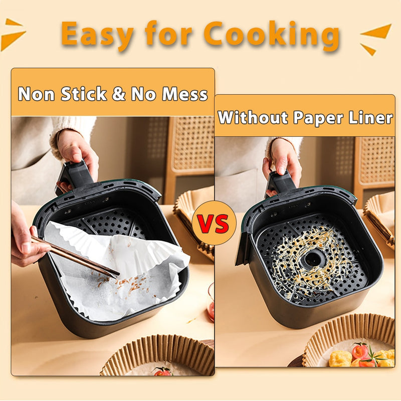 Papel descartável para fritadeira elétrica air fryer