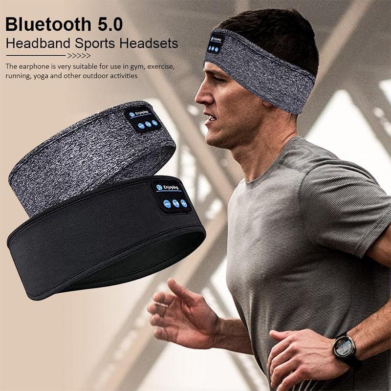 Hairband elástica sem fio máscara para dormir com música - Standard 67