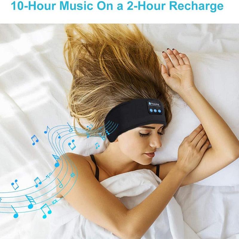 Hairband elástica sem fio máscara para dormir com música - Standard 67