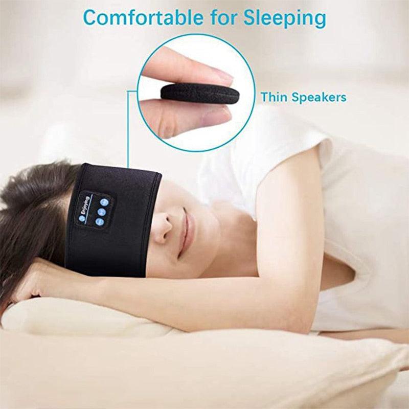 Hairband elástica sem fio máscara para dormir com música - Standard 67