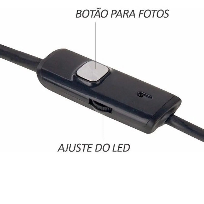 Câmera com Cabo endoscópico de Hd