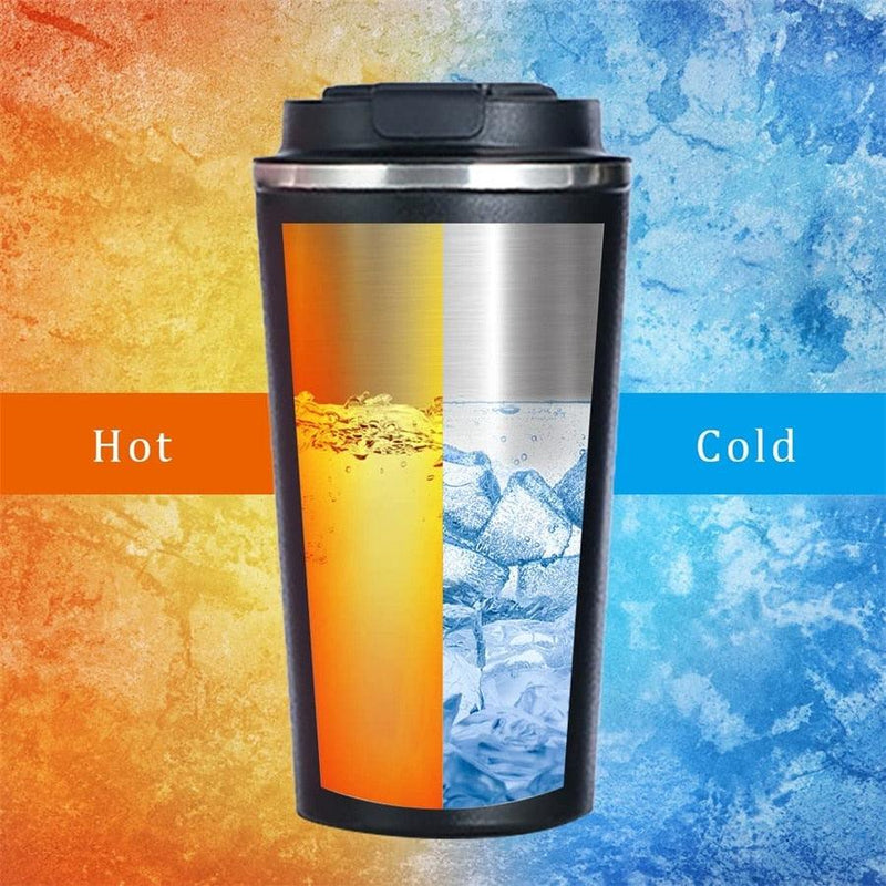 Copo térmico de aço inoxidável com display de temperatura - Standard 67